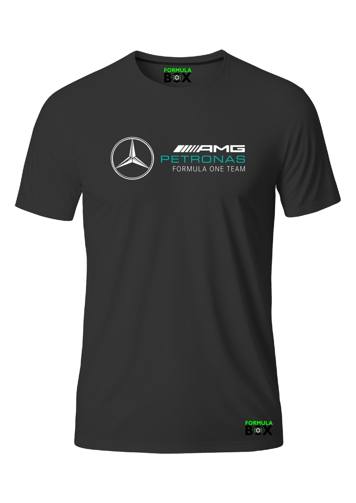 Camiseta Mercedes Preto Premium Tradicional