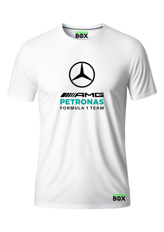 Camiseta Mercedes Branco Premium