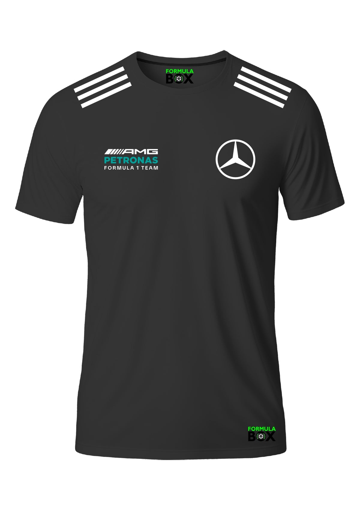 Camiseta Mercedes AMG Petronas Preto Premium