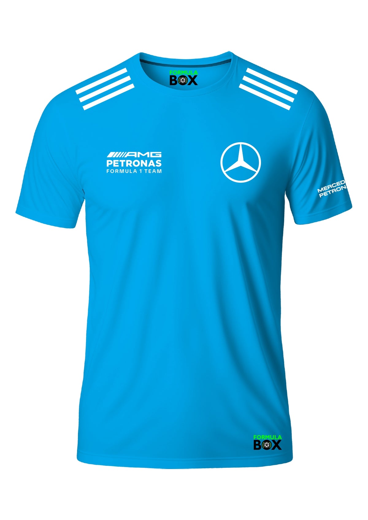 Camiseta Mercedes AMG Petronas Azul Premium