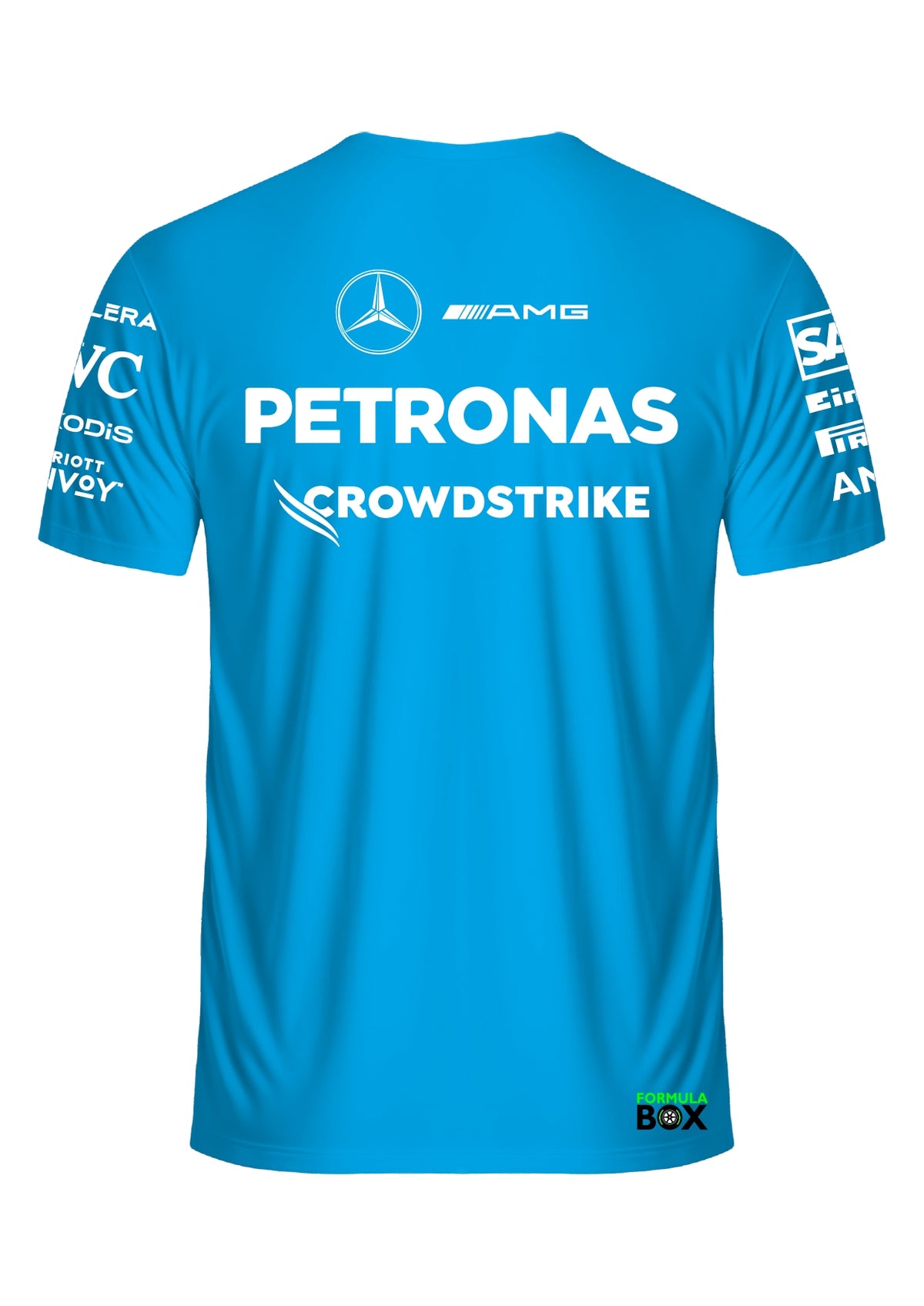 Camiseta Mercedes 2026 Modelo Especial Azul Premium