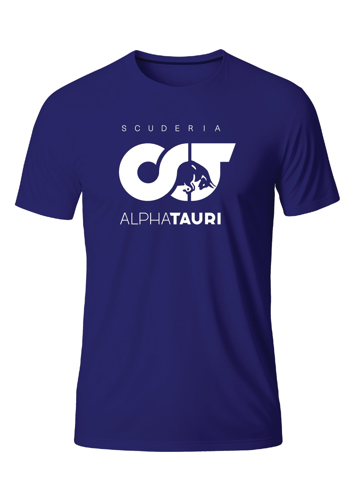 Camiseta AlphaTauri Azul Marinho Algodão