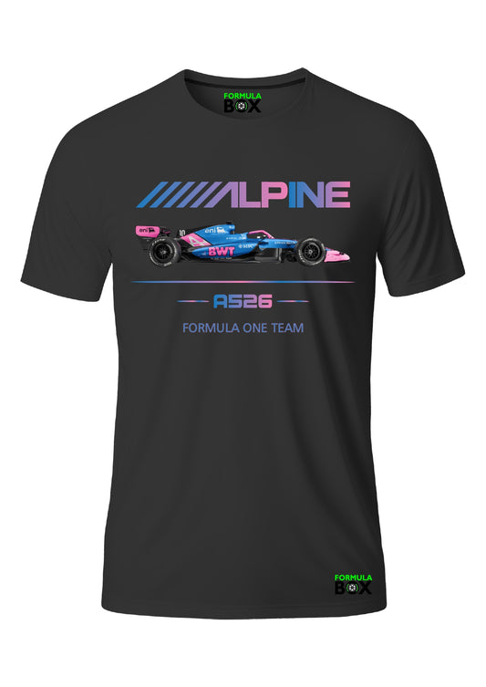 Camiseta Alpine A526 Preta