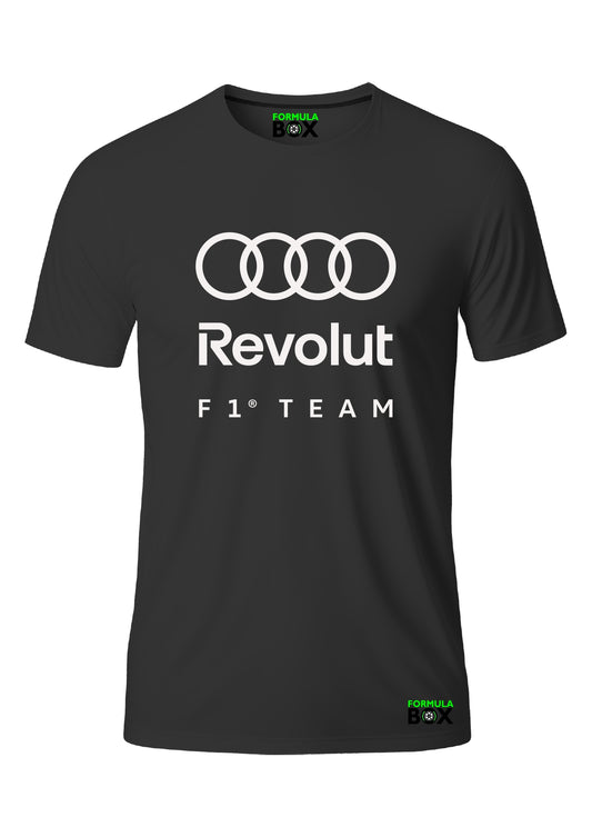Camiseta Audi Revolut 2026 Preto Premium