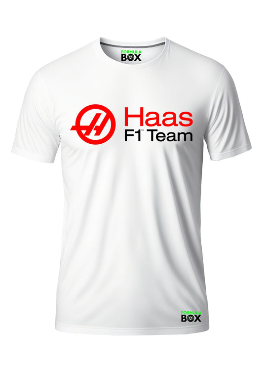 Camiseta Haas Branco Premium