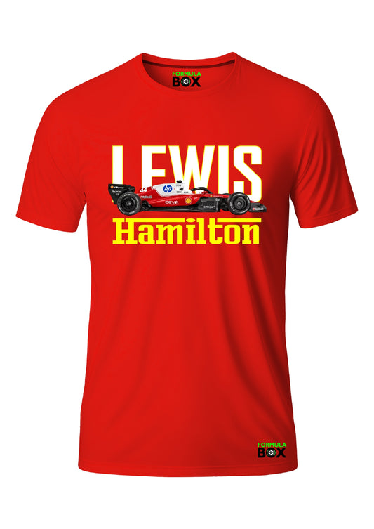 Camiseta Lewis Hamilton SF-26 Vermelho Premium