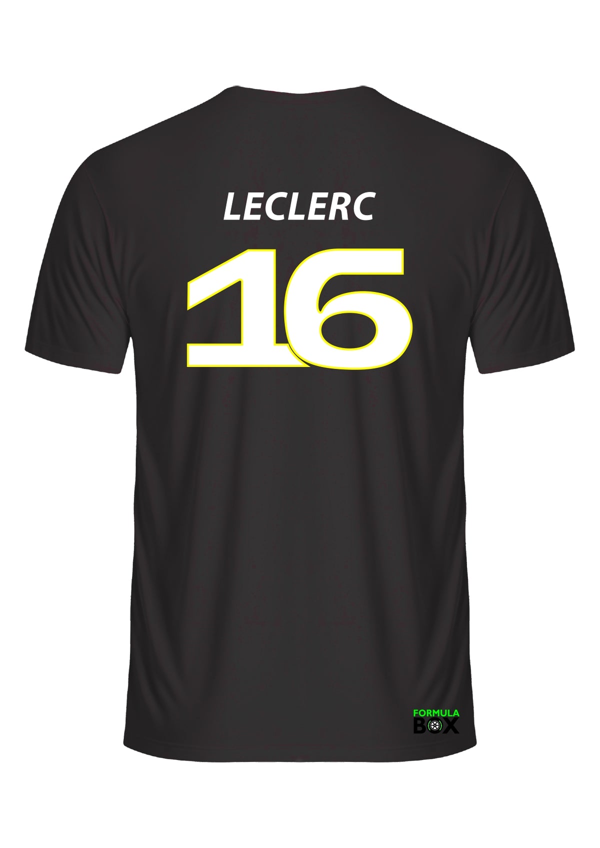 Camiseta Charles Leclerc 16 Preto Premium