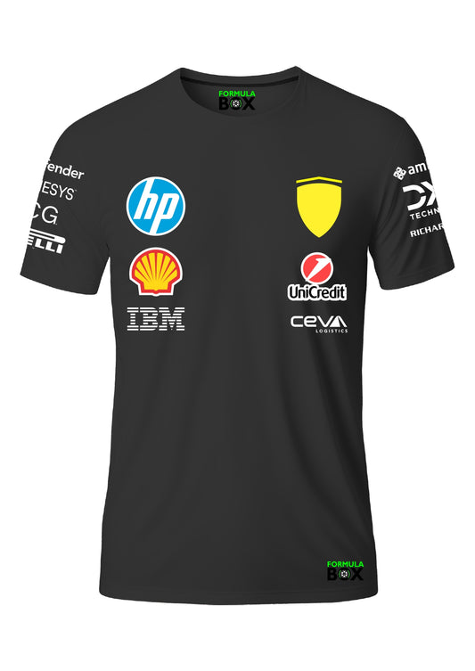 Camiseta Charles Leclerc Scuderia Preto Premium