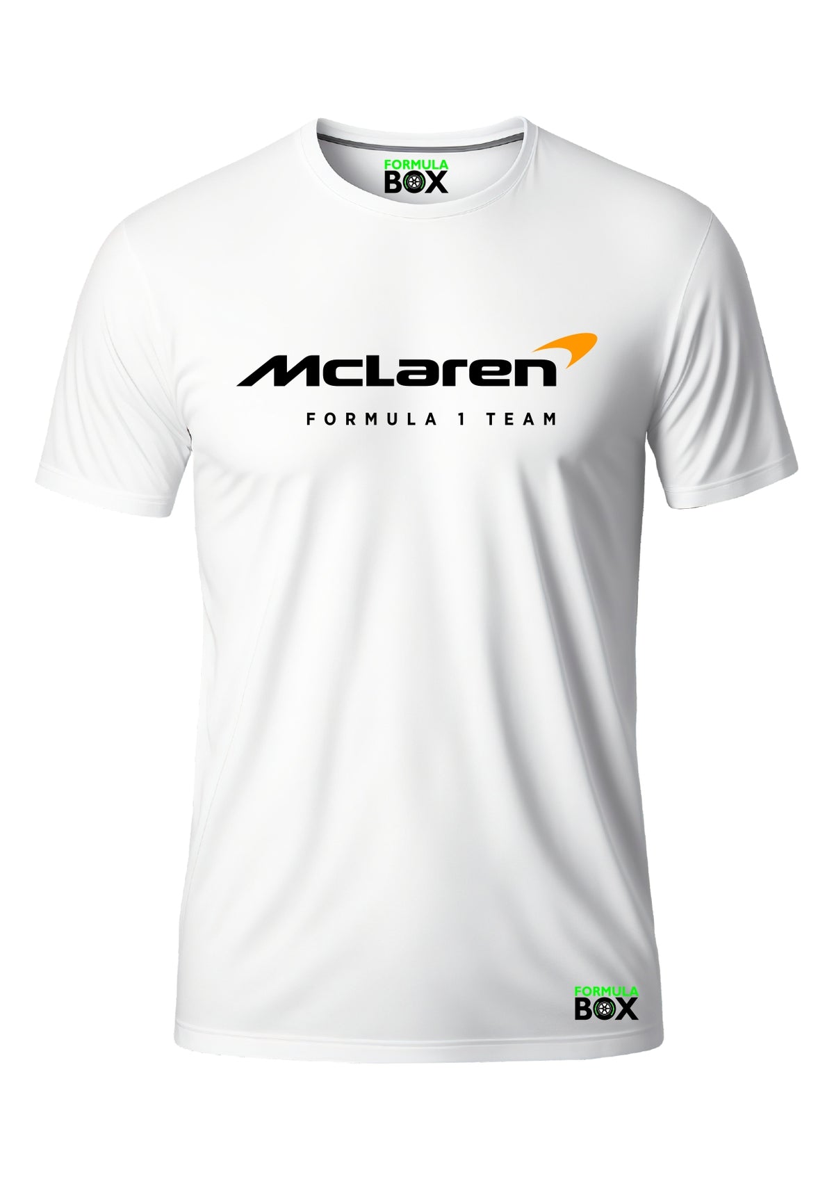 Camiseta McLaren Branco Premium