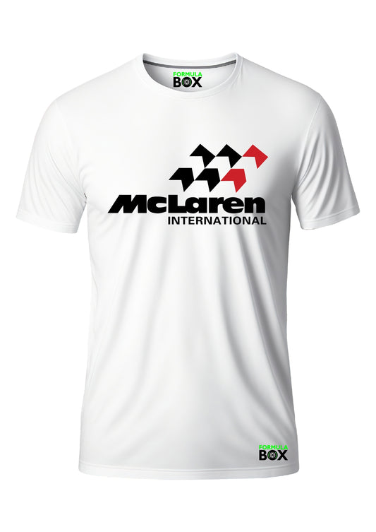 Camiseta McLaren International 1981 Branco Premium