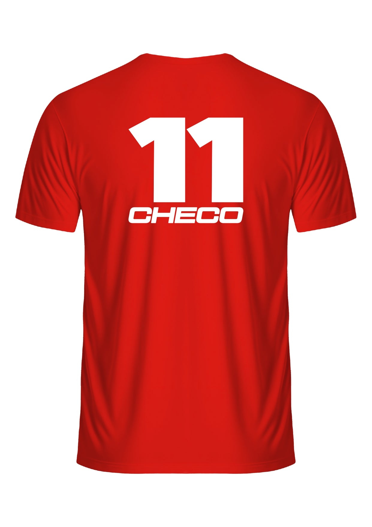 Camiseta Sergio Perez Vermelho Algodão