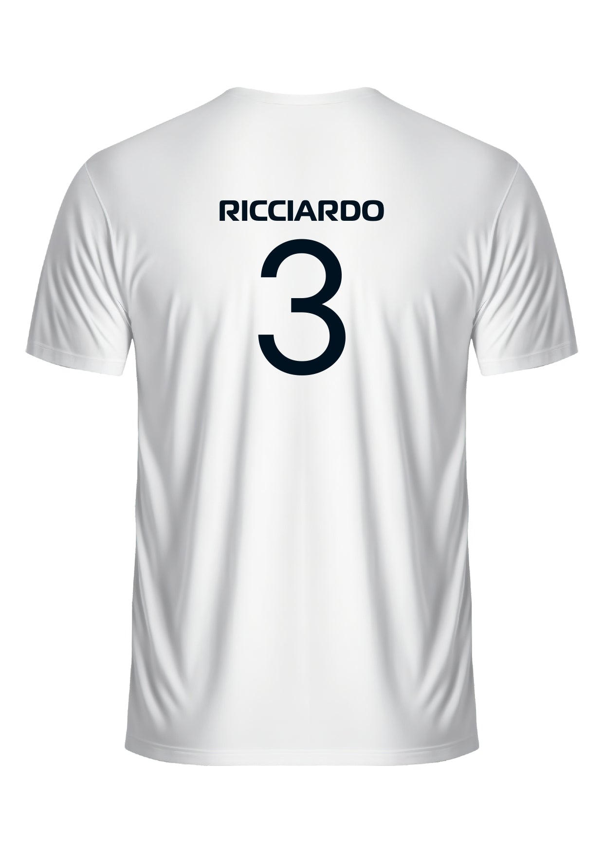 Camiseta Daniel Ricciardo DR3 Branco