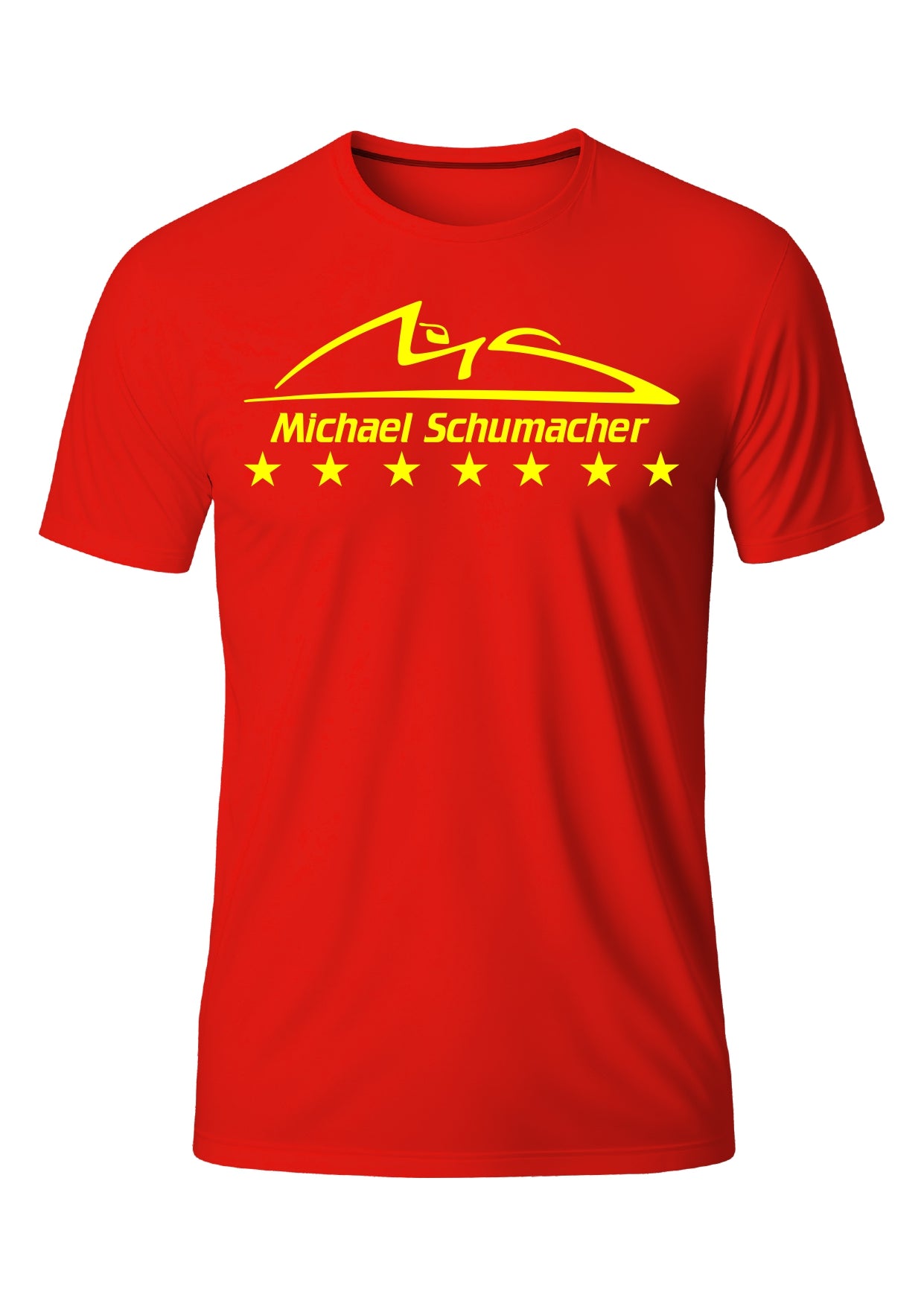 Camiseta Michael Shumacher Vermelho Algodão