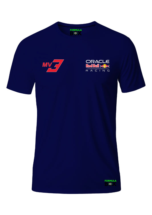 Camiseta Max Verstappen MV3 Azul Marinho Premium
