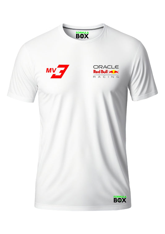 Camiseta Max Verstappen MV3 Branco Premium