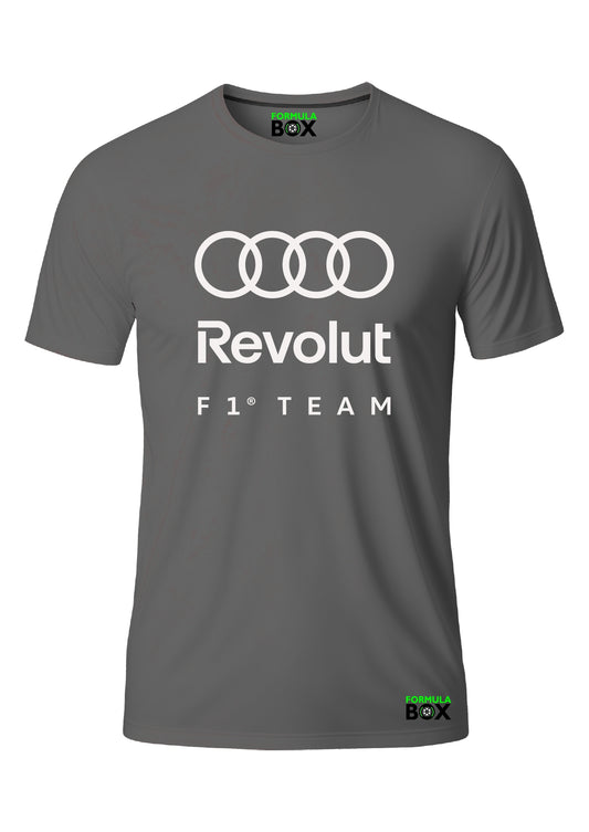 Camiseta Audi Revolut 2026 Cinza Premium