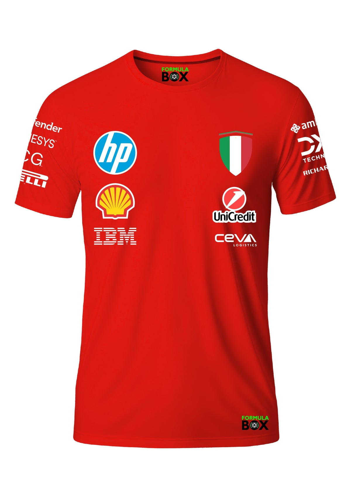 Camiseta Scuderia Vermelho Premium