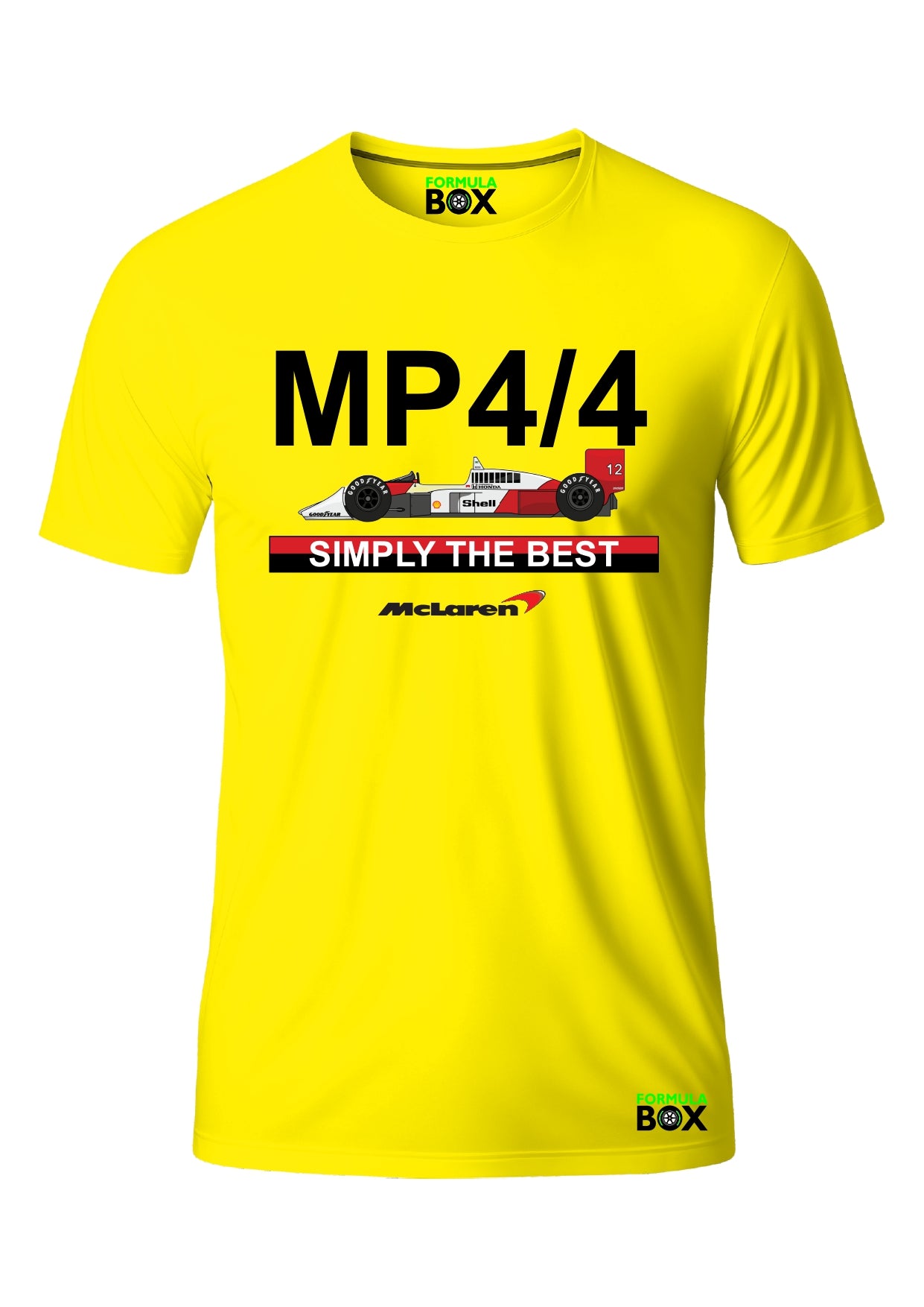 Camiseta McLaren MP4/4 Especial Brasil