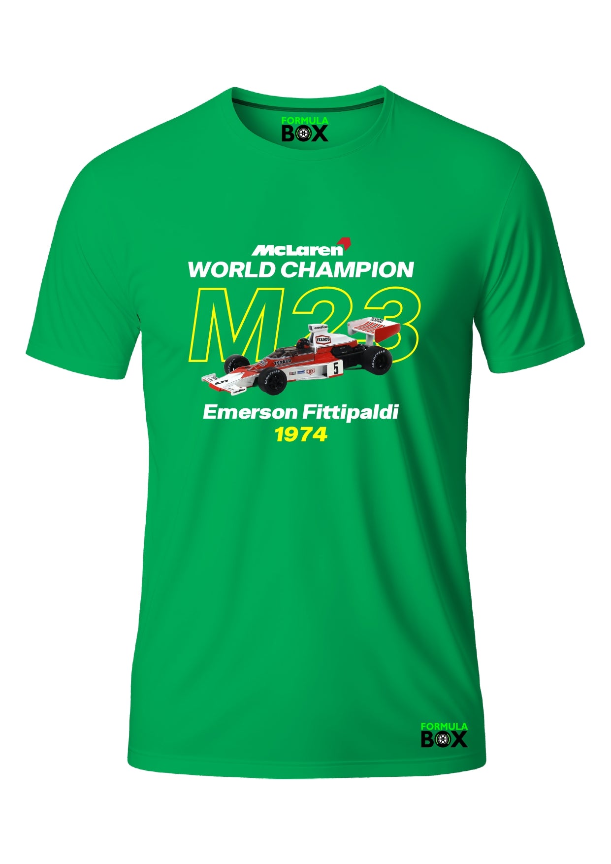 Camiseta Emerson Fittipaldi Especial Brasil Copa Algodão