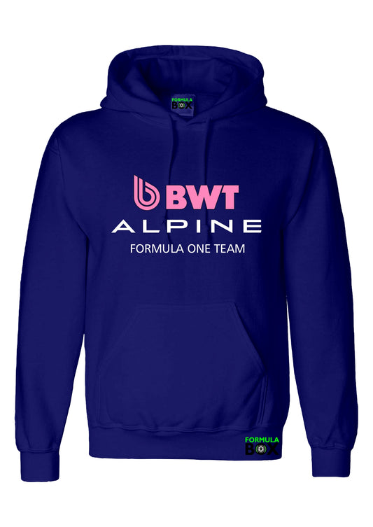 Moletom Canguru Alpine BWT 2026 Azul Marinho