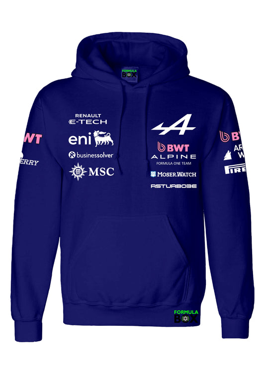 Moletom Canguru Alpine 2026 Azul Marinho