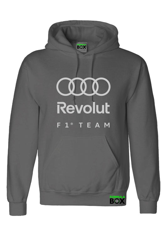 Moletom Canguru Audi Revolut Cinza