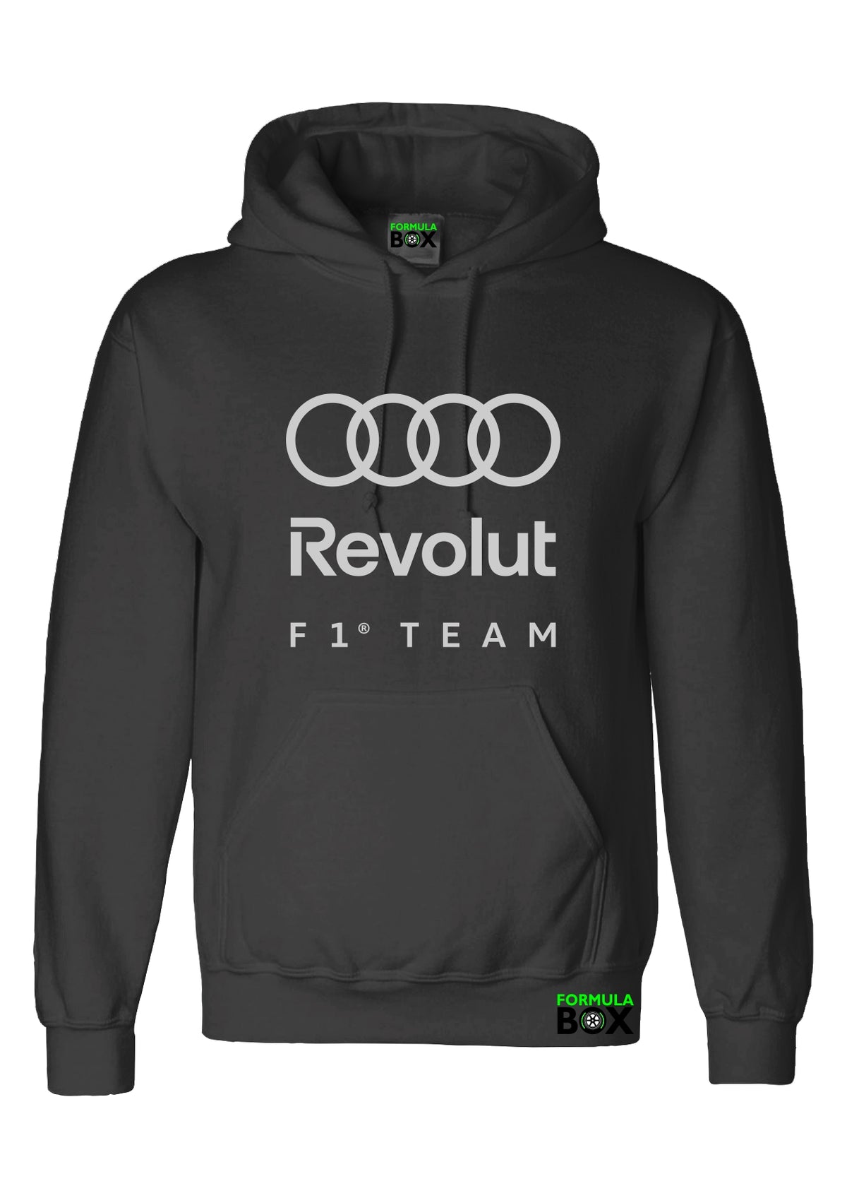 Moletom Canguru Audi Revolut Preto