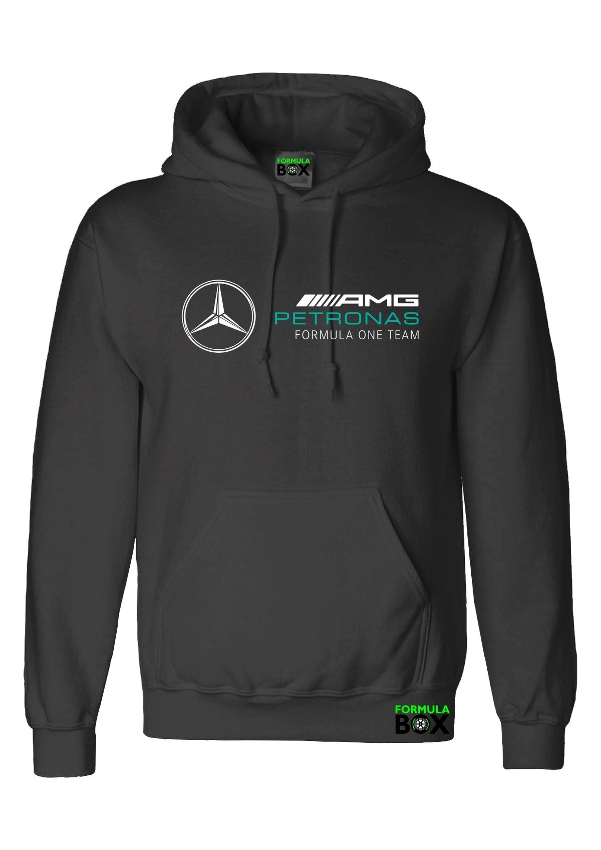 Moletom Canguru Mercedes AMG Petronas Preto