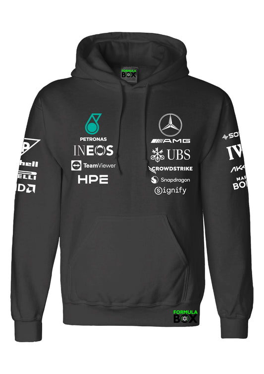 Moletom Canguru Mercedes 2026 Preto