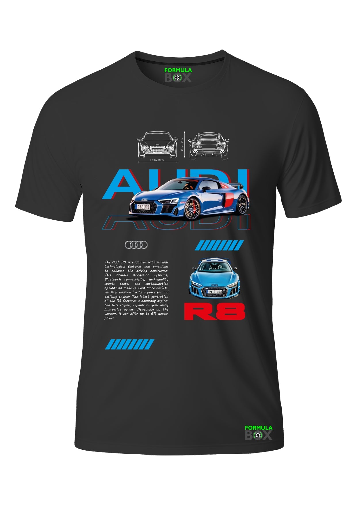 Camiseta Audi R8
