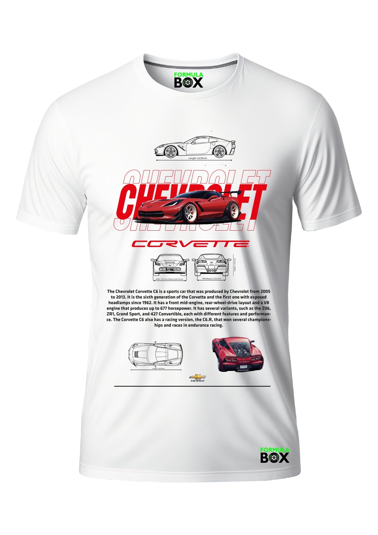Camiseta Corvette Chevrolet