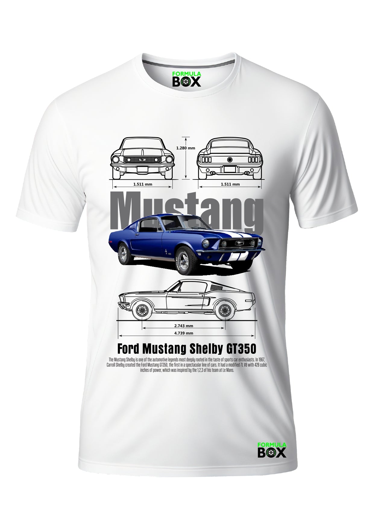 Camiseta Mustang Shelby GT350