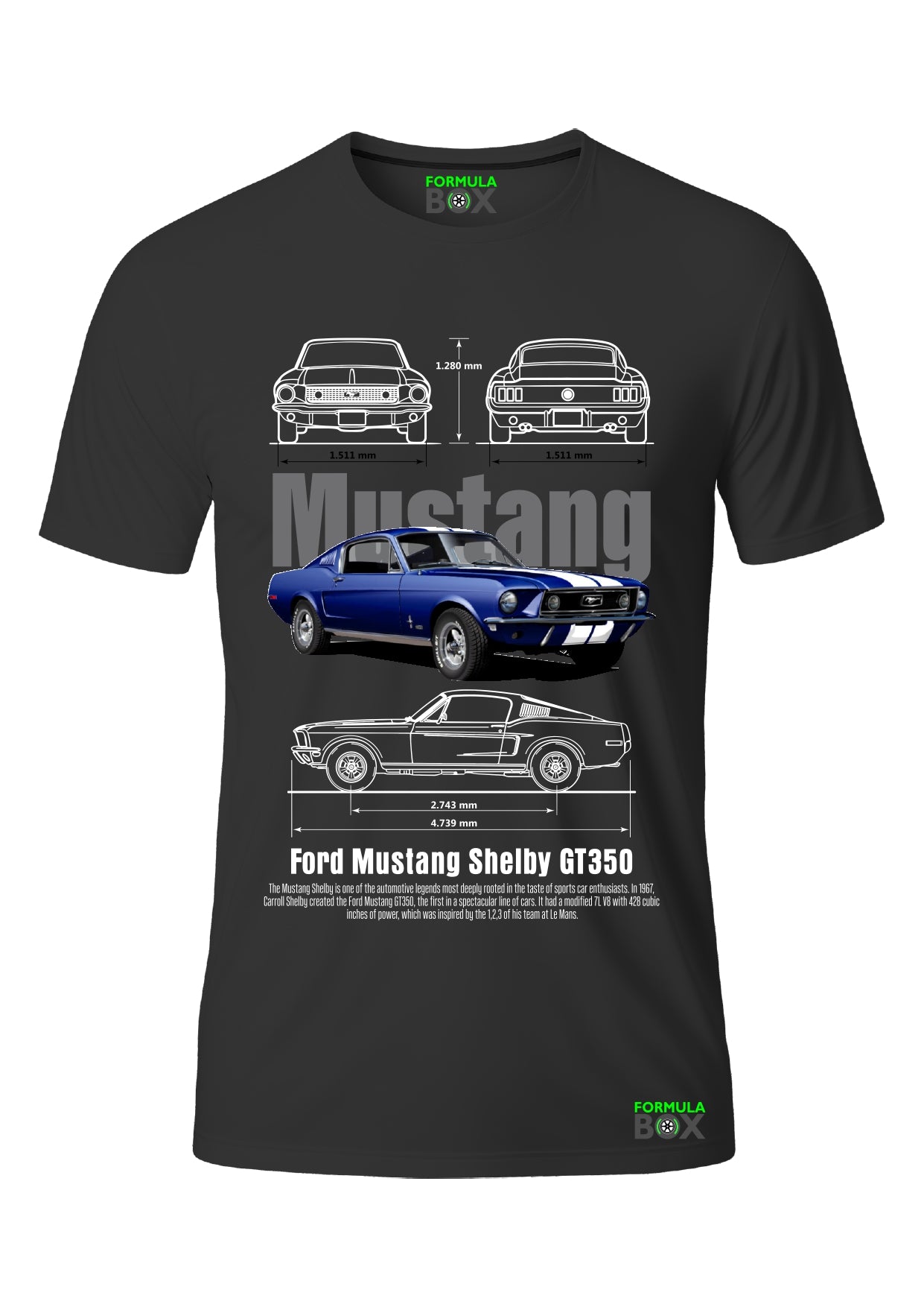 Camiseta Mustang Shelby GT350
