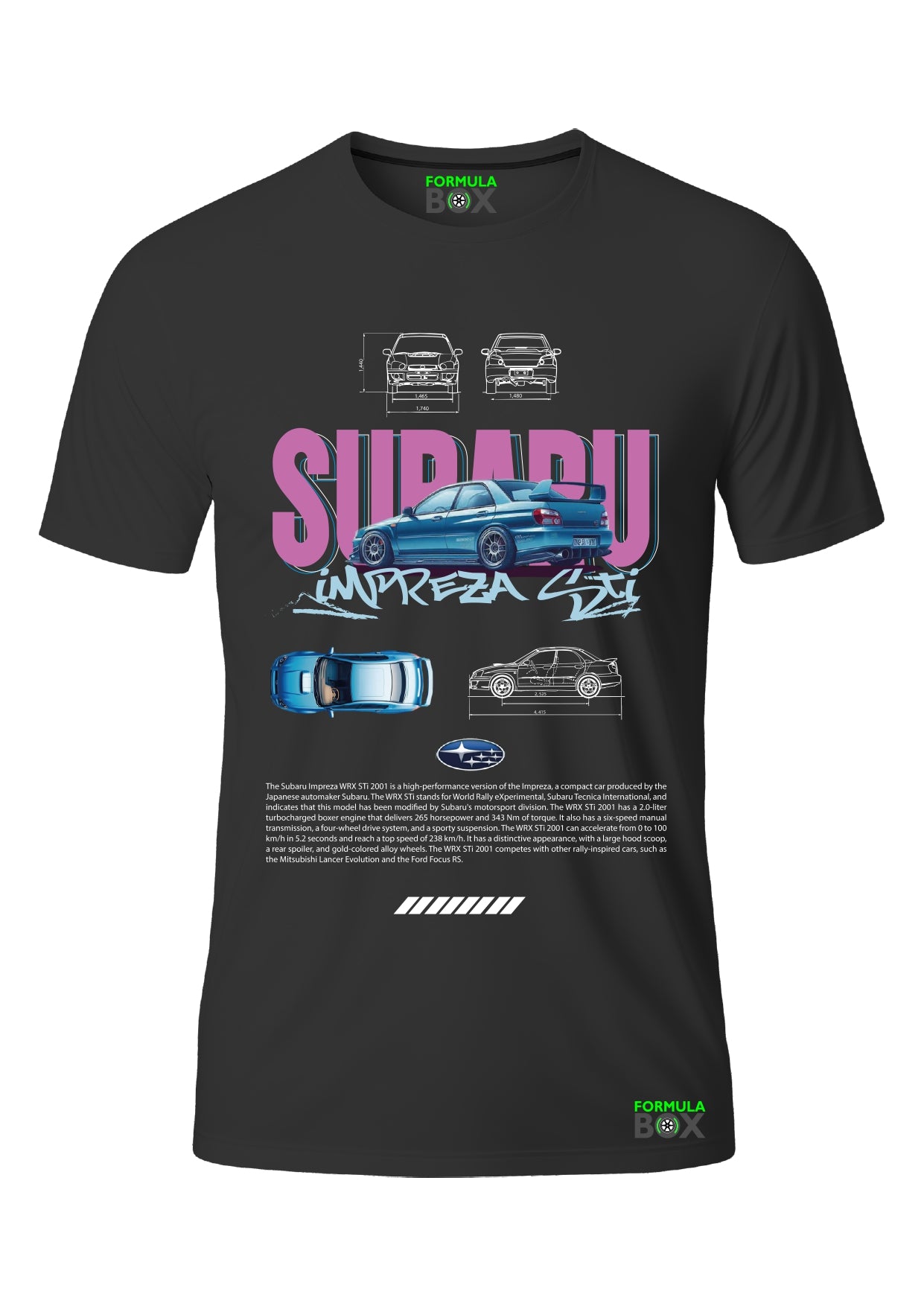 Camiseta Subaru