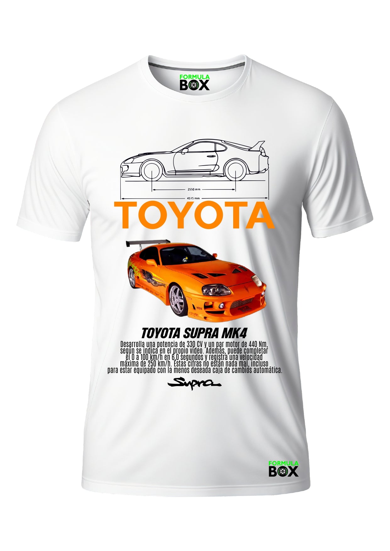 Camiseta Toyota Supra MK4