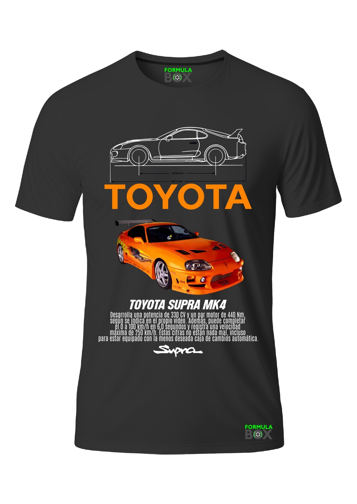 Camiseta Toyota Supra MK4