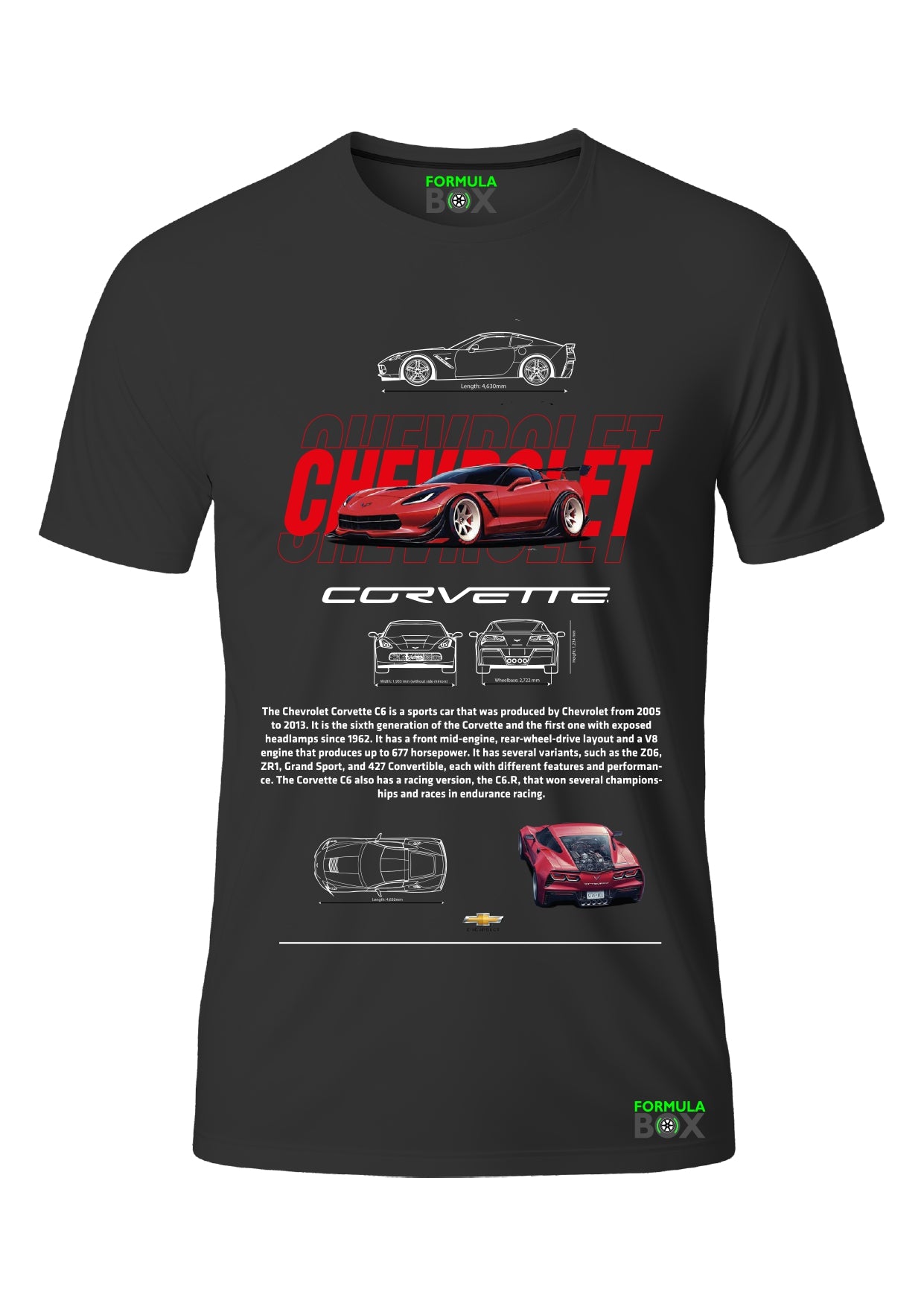 Camiseta Corvette Chevrolet