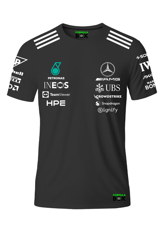 Camiseta Mercedes 2026 Preto Premium