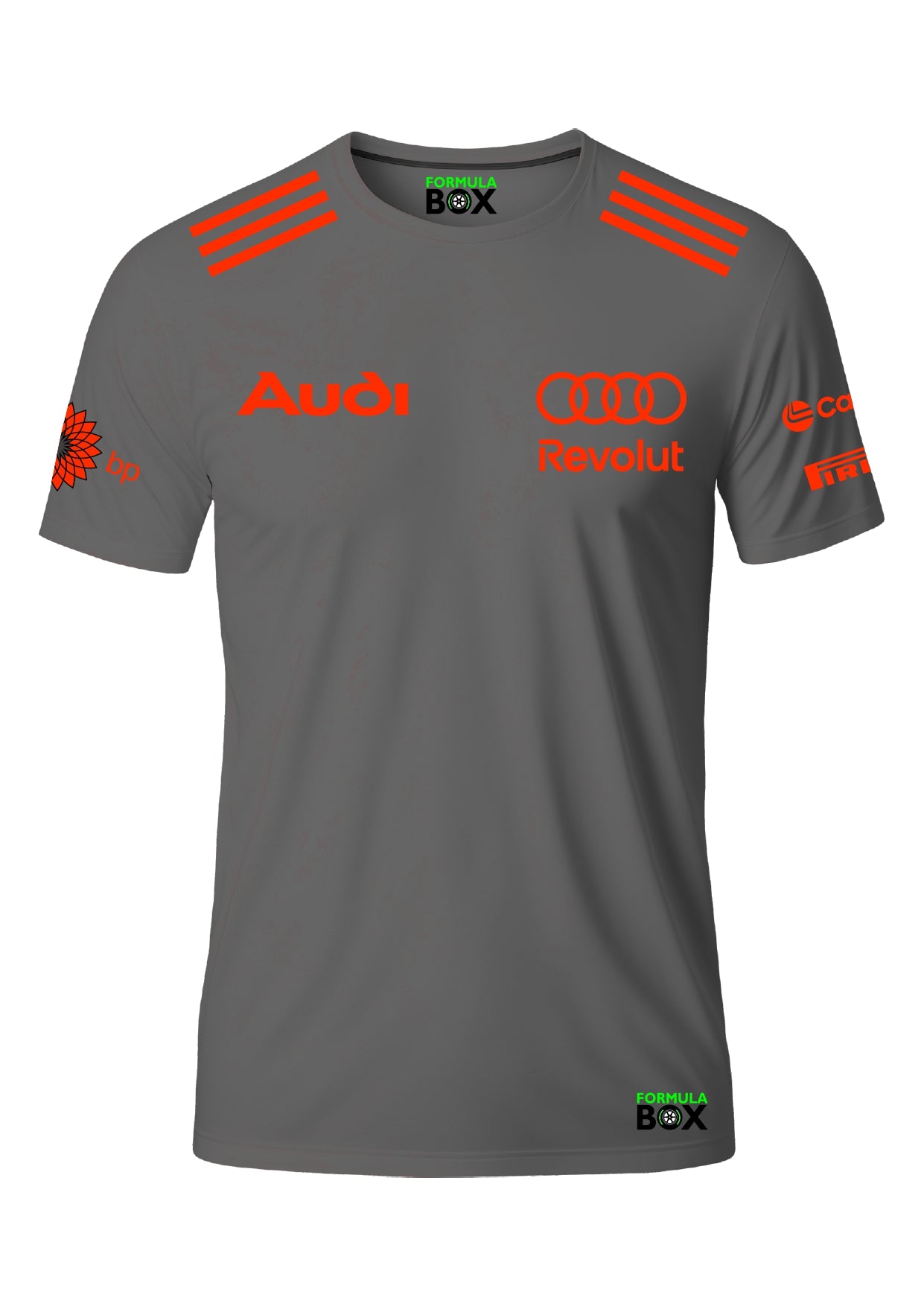 Camiseta Audi 2026 Cinza Premium