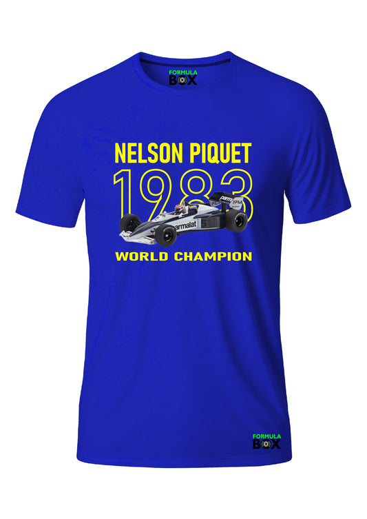 Camiseta Nelson Piquet Especial Brasil 1983